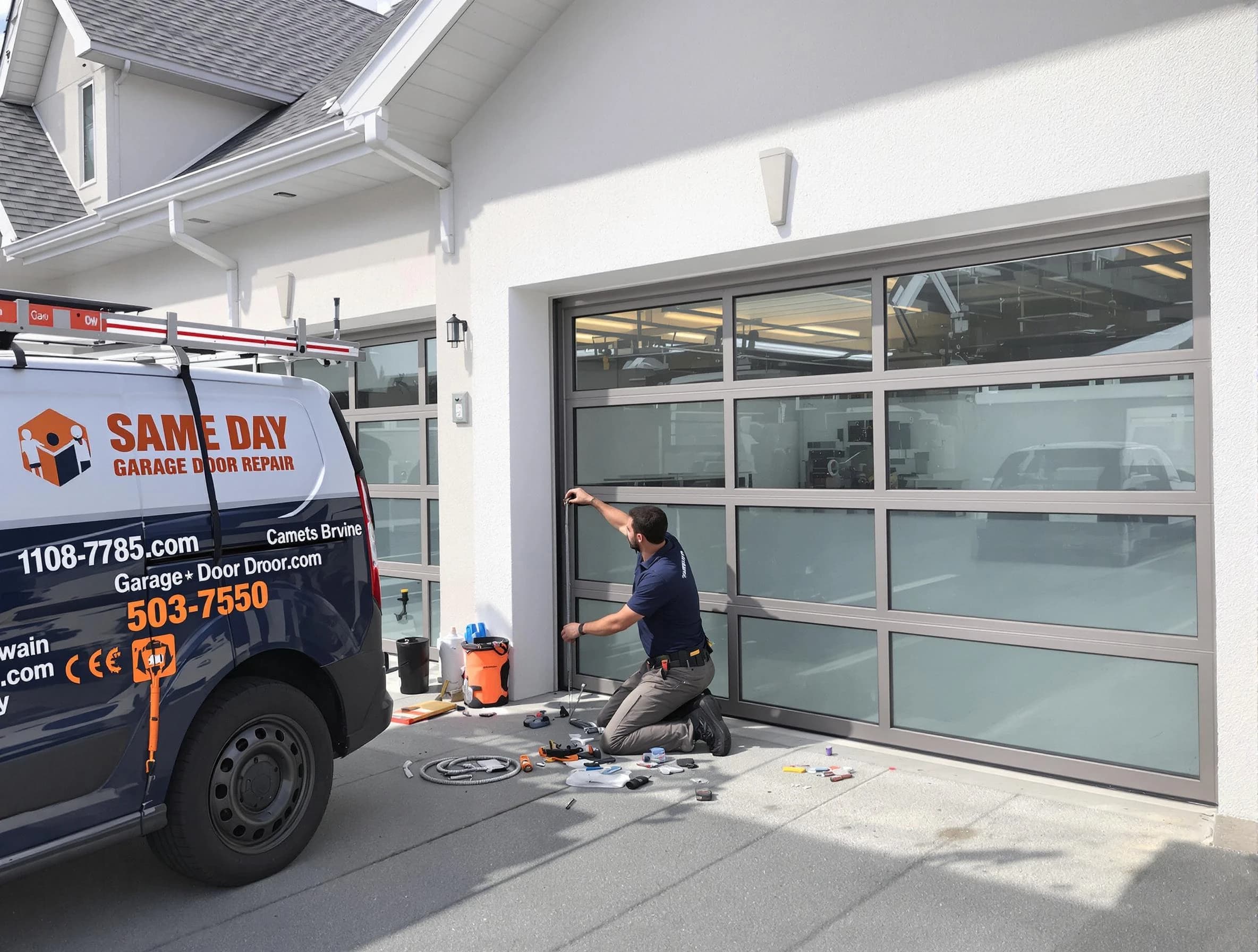 Same-day garage door repair service by Newark Garage Door Repair in Newark