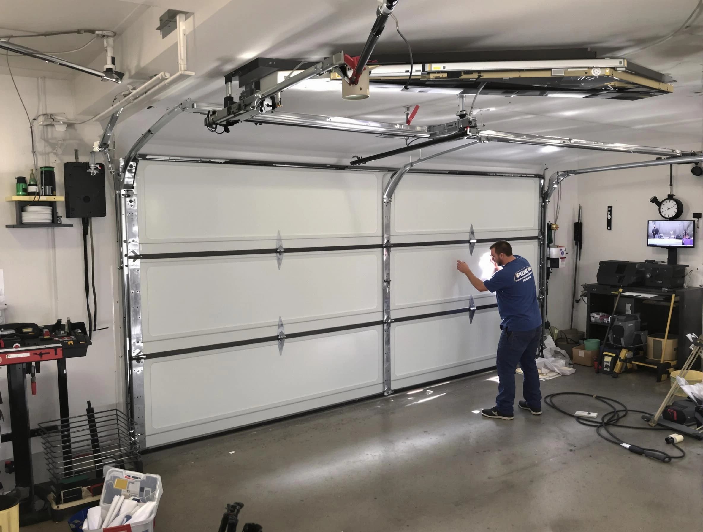 Professional garage door repair service by Newark Garage Door Repair in Newark
